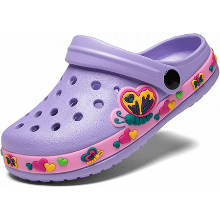 Wish Little Kids Cute Cartoon Boys Girls Garden Clogs Toddlers Non-Slip Breathable Slides Sandals Children Lightweight Slip-on Beach Pool Shower Slippers----Purple(Size 28) S274
Wish Little Kids Cute Cartoon Boys Girls Garden Clogs Toddlers Non-Slip Breathable Slides Sandals Children Lightweight Slip-on Beach Pool Shower Slippers----Purple(Size 28) S274