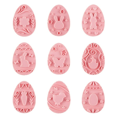 Easter Cookie Stamp | 9pcs Rabbit Cookie Cutters Set | 3D Fast Forming Pressable Christmas Biscuit Cutters Set For Kitchen Bakeware
Easter Cookie Stamp | 9pcs Rabbit Cookie Cutters Set | 3D Fast Forming Pressable Christmas Biscuit Cutters Set For Kitchen Bakeware