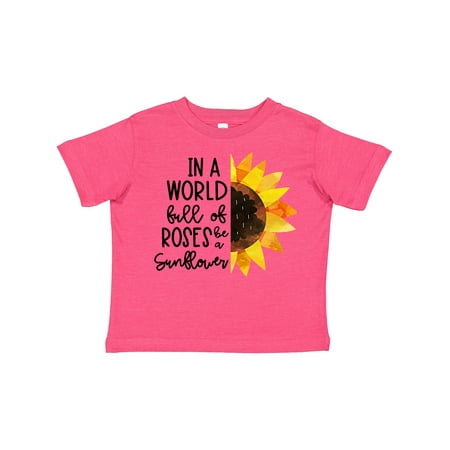 Inktastic Summer in a World Full of Roses Be a Sunflower Gift Toddler Boy or Toddler Girl T-Shirt
Inktastic Summer in a World Full of Roses Be a Sunflower Gift Toddler Boy or Toddler Girl T-Shirt