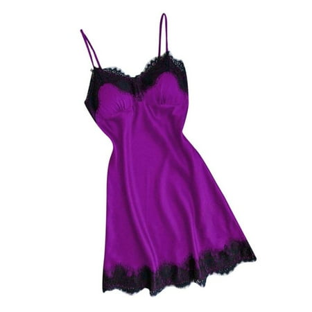 Women s Nightgown Negligee Satin Night Dress Short Nightwear Sleepwear Lace Pinafore Dress V Neckline 6 Sizes S ~ XXXL
Women s Nightgown Negligee Satin Night Dress Short Nightwear Sleepwear Lace Pinafore Dress V Neckline 6 Sizes S ~ XXXL