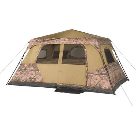 Ozark Trail 13' x 9' Instant Cabin Tent with Realtree Xtra Camo, Sleeps