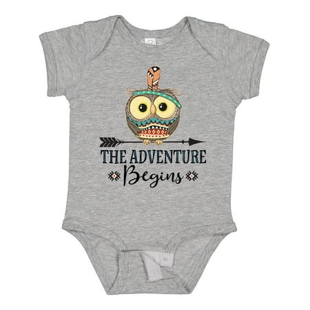 Inktastic Baby Owl Adventure Begins Tribal Gift Baby Boy or Baby Girl Bodysuit
