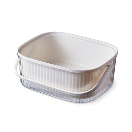 Double-Layer Kitchen Sink Drain Basket with Handle Wash Basket Kitchen Household Fruit Basket Living Room Fruit Basin White
Double-Layer Kitchen Sink Drain Basket with Handle Wash Basket Kitchen Household Fruit Basket Living Room Fruit Basin White