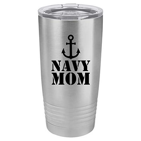 Tumbler Stainless Steel Vacuum Insulated Travel Mug Navy Mom (Stainless Steel 20 oz)
Tumbler Stainless Steel Vacuum Insulated Travel Mug Navy Mom (Stainless Steel 20 oz)