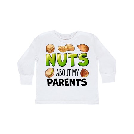 Inktastic Nuts About My Parents Peanut Almond Pistachio Gift Toddler Boy or Toddler Girl Long Sleeve T-Shirt
Inktastic Nuts About My Parents Peanut Almond Pistachio Gift Toddler Boy or Toddler Girl Long Sleeve T-Shirt