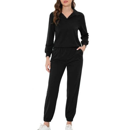 cheibear Women s Sleepwear Pajama Tracksuits Pullover Nightwear with Pockets Lounge Sets
cheibear Women s Sleepwear Pajama Tracksuits Pullover Nightwear with Pockets Lounge Sets