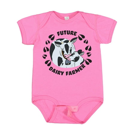Inktastic Future Dairy Farmer with Cute Black and White Holstein Cows Gift Baby Boy or Baby Girl Bodysuit
Inktastic Future Dairy Farmer with Cute Black and White Holstein Cows Gift Baby Boy or Baby Girl Bodysuit