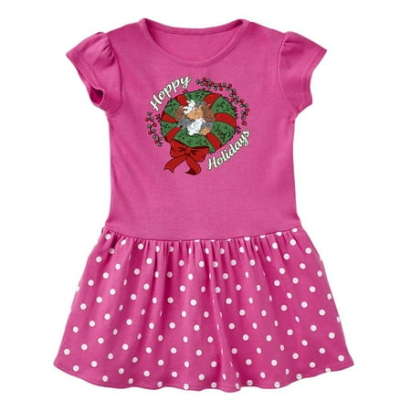 Inktastic Hoppy Holidays Bunnies in Christmas Wreath with Red Bow Gift Toddler Girl Dress
Inktastic Hoppy Holidays Bunnies in Christmas Wreath with Red Bow Gift Toddler Girl Dress