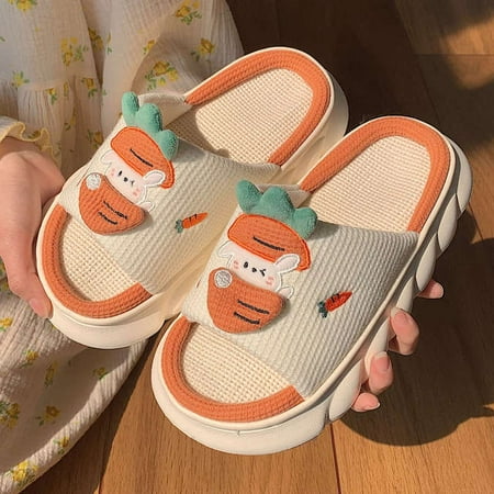 CoCopeaunt Womens Slippers Summer Four Seasons Indoor Home Sandals and Slippers Cute Cartoon Milk Cow House Slippers Funny Shoes
CoCopeaunt Womens Slippers Summer Four Seasons Indoor Home Sandals and Slippers Cute Cartoon Milk Cow House Slippers Funny Shoes
