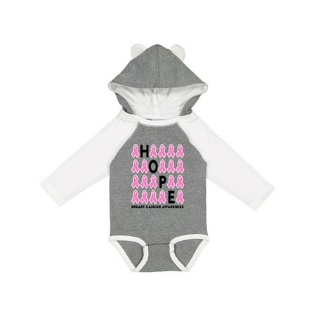 Inktastic Hope- Breast Cancer Awareness Gift Baby Boy or Baby Girl Long Sleeve Bodysuit
Inktastic Hope- Breast Cancer Awareness Gift Baby Boy or Baby Girl Long Sleeve Bodysuit