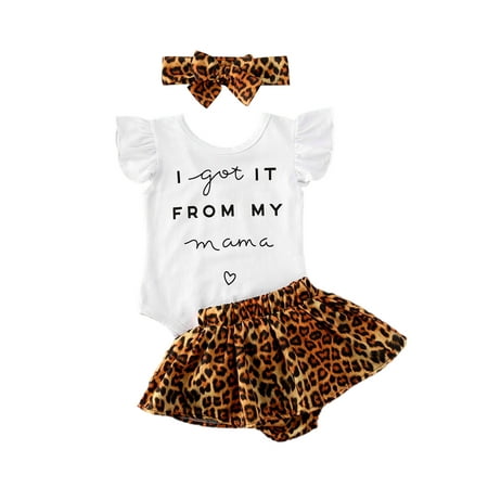 Toddler Infant Baby Girl Casual Outfits Set Letter Bodysuit Leopard Shorts Headband Baby Clothes
Toddler Infant Baby Girl Casual Outfits Set Letter Bodysuit Leopard Shorts Headband Baby Clothes