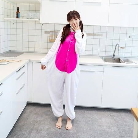 Well Flannel Cartoon Pajamas Jumpsuits Animal Style Sweet and Cute Hooded Nightgown White
Well Flannel Cartoon Pajamas Jumpsuits Animal Style Sweet and Cute Hooded Nightgown White