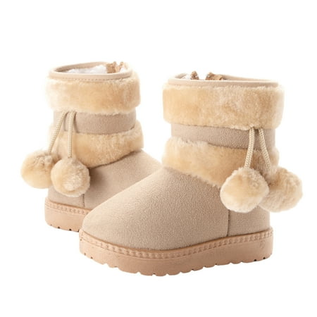 Foraging dimple Toddler Kids Baby Shoes Children Boys Girls Solid Warm Outdoor Shoes Boots Beige
Foraging dimple Toddler Kids Baby Shoes Children Boys Girls Solid Warm Outdoor Shoes Boots Beige