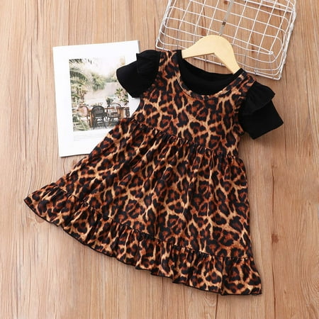 AURIGATE Clearance! Toddler Kid Baby Girls Summer Leopard Print Dress Short Sleeve Top Clothes Suit
AURIGATE Clearance! Toddler Kid Baby Girls Summer Leopard Print Dress Short Sleeve Top Clothes Suit