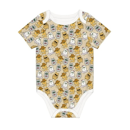 Matuu Music Dancing Cat for Baby Short-Sleeve Bodysuit Soft Cotton Comfortable and Breathable Perfect for Newborns and Infants
Matuu Music Dancing Cat for Baby Short-Sleeve Bodysuit Soft Cotton Comfortable and Breathable Perfect for Newborns and Infants