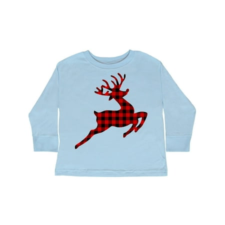 Inktastic Plaid Christmas Reindeer Silhouette Gift Toddler Boy or Toddler Girl Long Sleeve T-Shirt 
Inktastic Plaid Christmas Reindeer Silhouette Gift Toddler Boy or Toddler Girl Long Sleeve T-Shirt