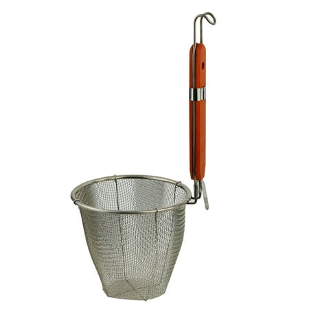Wooden Handle Stainless Steel Kitchen Ware Dumplings Noodles Mesh Strainer 5.3 x 4.9
Wooden Handle Stainless Steel Kitchen Ware Dumplings Noodles Mesh Strainer 5.3 x 4.9