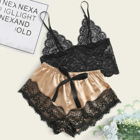 Yuwull Sleep Wear For Womens Womens Night Shirts For Sleeping Women New Sexy Lace Lingerie Silk Sling Underwear Sleepwear Pajama Sets Silk Pajamas For Women On Clearance
Yuwull Sleep Wear For Womens Womens Night Shirts For Sleeping Women New Sexy Lace Lingerie Silk Sling Underwear Sleepwear Pajama Sets Silk Pajamas For Women On Clearance