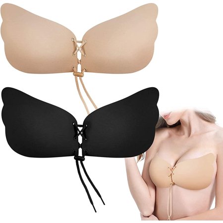 KUMAYES KUMAYES Women s Strapless Bra Invisible Drawstring Backless Silicone Bra Push Up Adhesive Sticky Bra
KUMAYES KUMAYES Women s Strapless Bra Invisible Drawstring Backless Silicone Bra Push Up Adhesive Sticky Bra