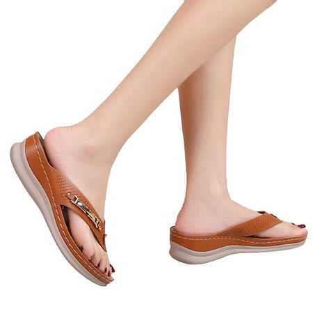 Cathalem Pineapple Sandals for Women Flops Flip Women s Comfortable Toe Casual Fashion Shoes Wedge Round Sandals Women s sandals Sandal Brown 7.5
Cathalem Pineapple Sandals for Women Flops Flip Women s Comfortable Toe Casual Fashion Shoes Wedge Round Sandals Women s sandals Sandal Brown 7.5
