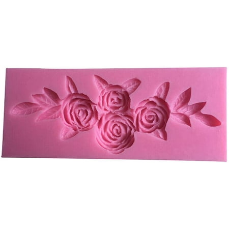 Flowers and Leaves Cake Fondant Mold Cake Decoration Silicone Mold Soap Mould Pink
Flowers and Leaves Cake Fondant Mold Cake Decoration Silicone Mold Soap Mould Pink
