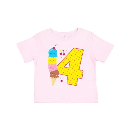 Inktastic Ice Cream Fourth Birthday Pink Gift Toddler Boy or Toddler Girl T-Shirt
Inktastic Ice Cream Fourth Birthday Pink Gift Toddler Boy or Toddler Girl T-Shirt