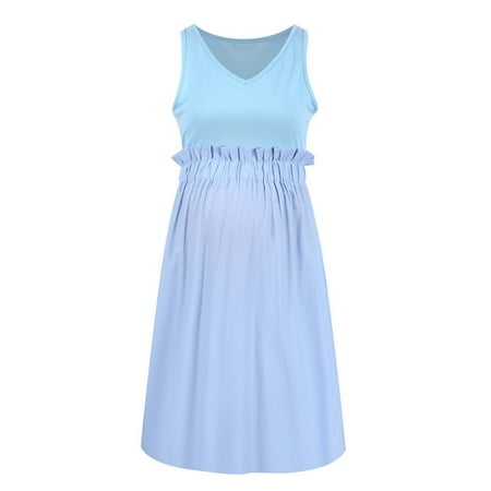 asdoklhq Maternity Dresses for Women Plus Size Women s Sleeveless Maternity Nursing Dress Breastfeeding pregnant women Clothes
asdoklhq Maternity Dresses for Women Plus Size Women s Sleeveless Maternity Nursing Dress Breastfeeding pregnant women Clothes