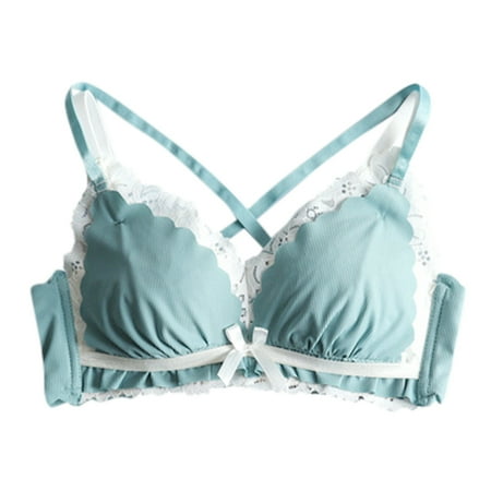 Bras For Women No Underwire Women Fashion Lovely Lace Bra Without Steel Push Up Vest Underwear
Bras For Women No Underwire Women Fashion Lovely Lace Bra Without Steel Push Up Vest Underwear