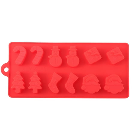 12 Lattices Christmas Themed Silicone Cake Moulds Cookie Baking DIY Chocolate Pudding Ice Lattice Mold Fondant Tools (Random Col
12 Lattices Christmas Themed Silicone Cake Moulds Cookie Baking DIY Chocolate Pudding Ice Lattice Mold Fondant Tools (Random Col
