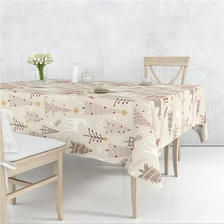 Cartoon Santa Claus Christmas Trees Reindeers Gingerbread Man Linen Decorative Tablecloth Dustproof Table Cover Multiple Size
Cartoon Santa Claus Christmas Trees Reindeers Gingerbread Man Linen Decorative Tablecloth Dustproof Table Cover Multiple Size
