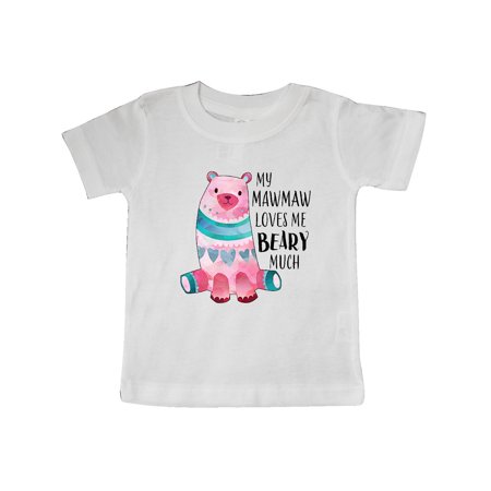 Inktastic My Mawmaw Loves Me Beary Much with Cute Bear Gift Baby Boy or Baby Girl T-Shirt
Inktastic My Mawmaw Loves Me Beary Much with Cute Bear Gift Baby Boy or Baby Girl T-Shirt