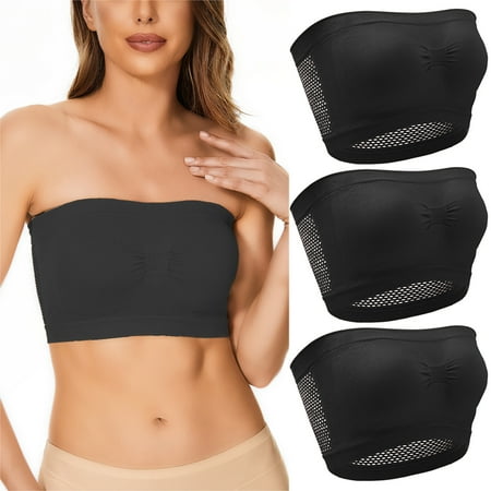 fvwitlyh Bras for Women Sports Bra Tube Top Bathing Suit 3 Pieces Womens Non Padded Bandeau Sprots Bra Strapless Convertible Bralettes Basic Crop Top Pack
fvwitlyh Bras for Women Sports Bra Tube Top Bathing Suit 3 Pieces Womens Non Padded Bandeau Sprots Bra Strapless Convertible Bralettes Basic Crop Top Pack