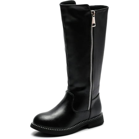 Girls Waterproof Leather Zipper Fur Lined Knee High Winter Riding Boots (Toddler/Little Kid/Big Kid)
Girls Waterproof Leather Zipper Fur Lined Knee High Winter Riding Boots (Toddler/Little Kid/Big Kid)