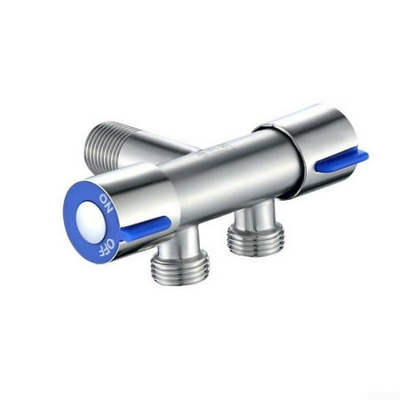Faucet Faucet Home Plumbin Stainless Steel Bathroom Cold Water Double Handle