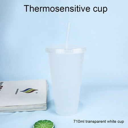 Color Changing Cups Reusable Tumblers with Lids and Straw Iced Cups for Adults Kids
Color Changing Cups Reusable Tumblers with Lids and Straw Iced Cups for Adults Kids