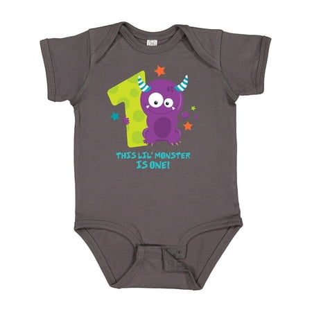Inktastic Monster 1st Birthday Gift Baby Boy or Baby Girl Bodysuit