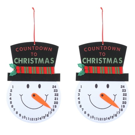NICEXMAS 2pcs Christmas Theme Countdown Calendar Cartoon Wall Hanging Pendants Home Decor
NICEXMAS 2pcs Christmas Theme Countdown Calendar Cartoon Wall Hanging Pendants Home Decor