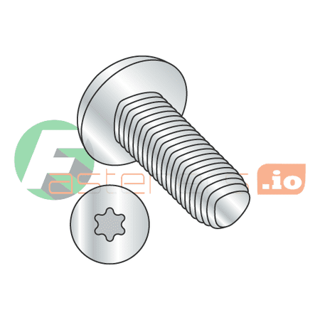 4-40 x 1/2 Full Trilobe Thread Forming Screws / Six-Lobe (Torx) / Pan Head / Steel / Zinc (Quantity: 10 000 pcs)
4-40 x 1/2 Full Trilobe Thread Forming Screws / Six-Lobe (Torx) / Pan Head / Steel / Zinc (Quantity: 10 000 pcs)