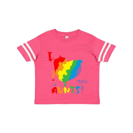 Inktastic Pride Heart Kid Finger Paint I Love My Aunts! Gift Toddler Boy or Toddler Girl T-Shirt
Inktastic Pride Heart Kid Finger Paint I Love My Aunts! Gift Toddler Boy or Toddler Girl T-Shirt