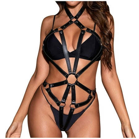 VerPetridure Sexy Lingerie for Women Naughty Plus Size Women Exquisite Artificial Leather Lingerie Set Babydoll Intimates Sleepwear
VerPetridure Sexy Lingerie for Women Naughty Plus Size Women Exquisite Artificial Leather Lingerie Set Babydoll Intimates Sleepwear