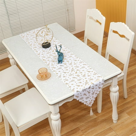 Christmas Table Runner Holiday Kitchen Dining Table Decoration for Indoor Outdoor Home Party Decor 13 x 70 inch
Christmas Table Runner Holiday Kitchen Dining Table Decoration for Indoor Outdoor Home Party Decor 13 x 70 inch