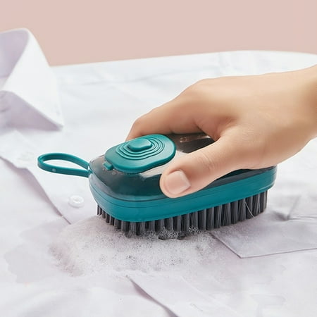 CQCYD Automatic Liquid Filling Cleaning Brush Kitchen Scrub Brush Laundry Brush Pot Brush with Replaceable Head Premium Kitchen Gadgets Green
CQCYD Automatic Liquid Filling Cleaning Brush Kitchen Scrub Brush Laundry Brush Pot Brush with Replaceable Head Premium Kitchen Gadgets Green