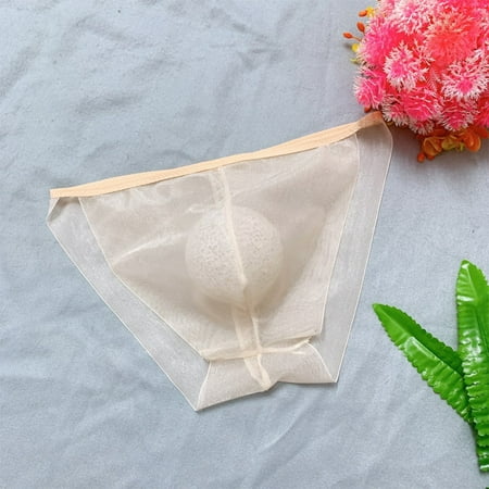 YIWEI Men Sexy See-through Lingerie Seamless Panties Briefs Sheer Mesh Pouch Underwear Skin L
YIWEI Men Sexy See-through Lingerie Seamless Panties Briefs Sheer Mesh Pouch Underwear Skin L