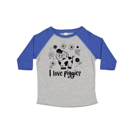Inktastic I Love Piggies Cute Pig and Flowers Gift Toddler Boy or Toddler Girl T-Shirt
Inktastic I Love Piggies Cute Pig and Flowers Gift Toddler Boy or Toddler Girl T-Shirt