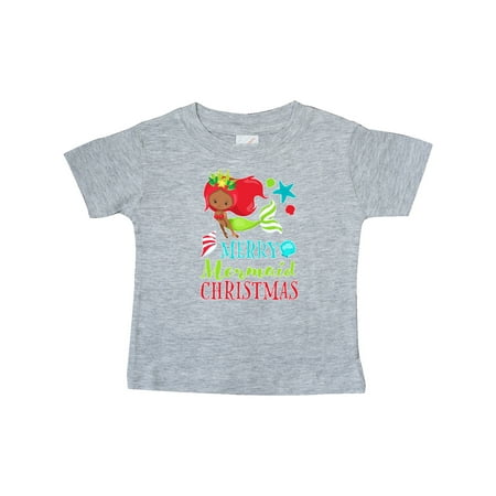Inktastic Merry Mermaid Christmas with Red Hair and Dark Skin Tone Gift Baby Boy or Baby Girl T-Shirt
Inktastic Merry Mermaid Christmas with Red Hair and Dark Skin Tone Gift Baby Boy or Baby Girl T-Shirt