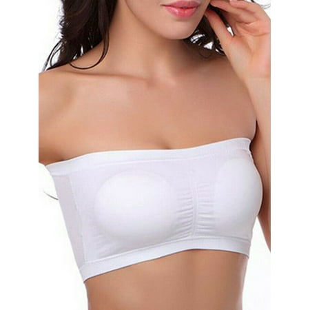 Licupiee Women Chest Wrap Bra Solid Color Crop Removable Padded Top Stretchy Seamless Bandeau Tube All-match Tops
Licupiee Women Chest Wrap Bra Solid Color Crop Removable Padded Top Stretchy Seamless Bandeau Tube All-match Tops