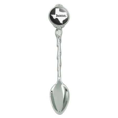 Texas TX Home State Textured Dark Gray Grey Officially Licensed Novelty Collectible Demitasse Tea Coffee Spoon
Texas TX Home State Textured Dark Gray Grey Officially Licensed Novelty Collectible Demitasse Tea Coffee Spoon