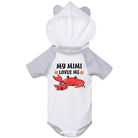 Inktastic My Mimi Loves Me- cute crab family Gift Baby Boy or Baby Girl Bodysuit
Inktastic My Mimi Loves Me- cute crab family Gift Baby Boy or Baby Girl Bodysuit