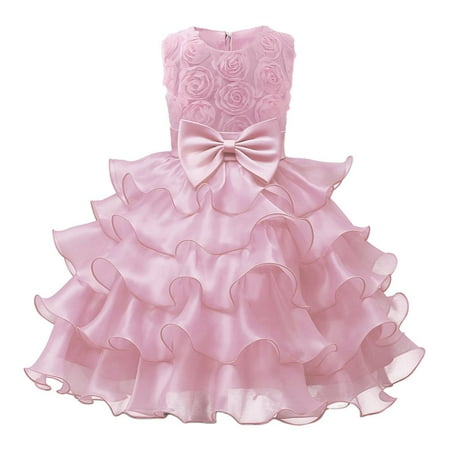 Toddler Baby Girls Tulle Dress Sleeveless 3D Flower Princess Wedding Pageant Dress Party Dresses Bow Lace Tulle Tutu Dress 0-7T 
Toddler Baby Girls Tulle Dress Sleeveless 3D Flower Princess Wedding Pageant Dress Party Dresses Bow Lace Tulle Tutu Dress 0-7T