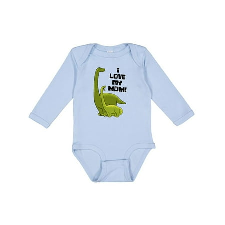 Inktastic I Love my Mom with Baby and Mommy Brontosaurus Boys or Girls Long Sleeve Baby Bodysuit
Inktastic I Love my Mom with Baby and Mommy Brontosaurus Boys or Girls Long Sleeve Baby Bodysuit